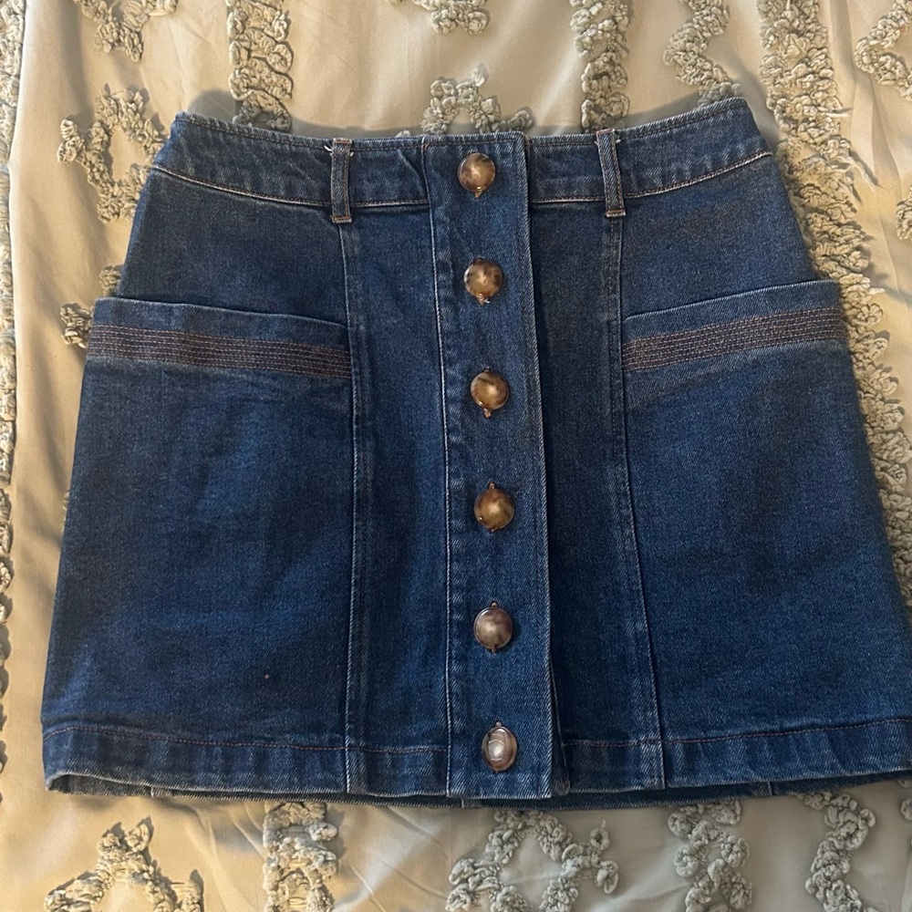 Sezane denim skirt 36/4